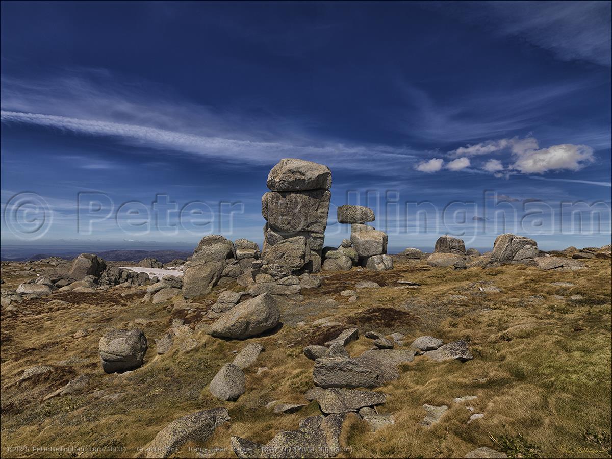 Peter Bellingham Photography Granite Tors - Rams Head Range - NSW SQ (PBH4 00 10836)